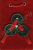 Three Coin Set on Red Board