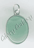 Green Oval Pendant