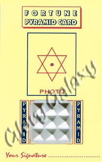 Fortune Pyramid Card