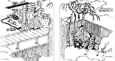 Chigo woodcut