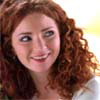 Virginia, smiling