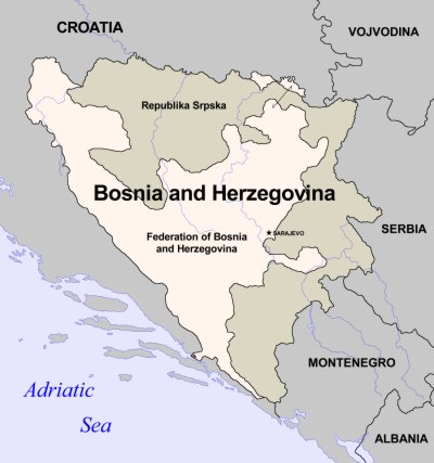 BiH Entity Map