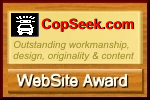 Thanks for the Award CopSeek!