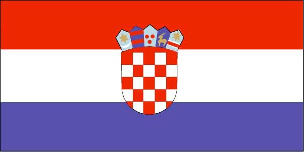 The Croatian flag.&nbsp; Click to learn more about Croatia