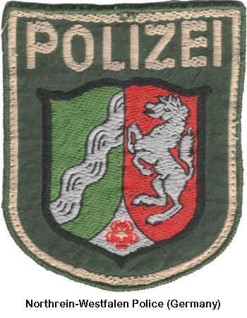 NORTHREIN-WESTFALEN POLICE: Germany