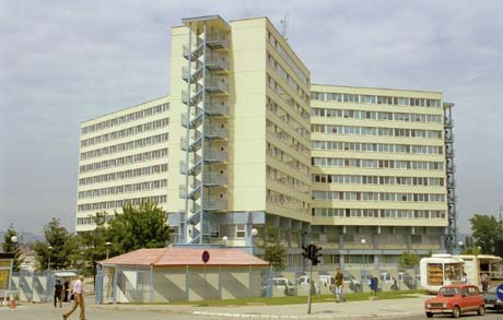 UNMIBH Headquarters, "Sniper Alley", Sarajevo