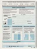 Scantron form