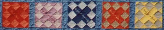 line break (strip of five squares)