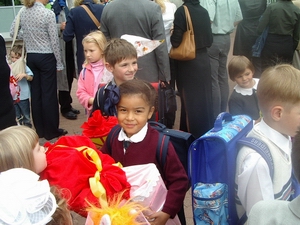 kyra at school