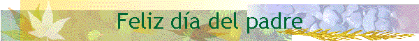 Feliz D�a del Padre