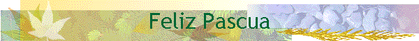 Feliz Pascua