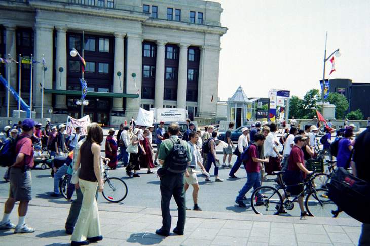 Gotta love protesters...