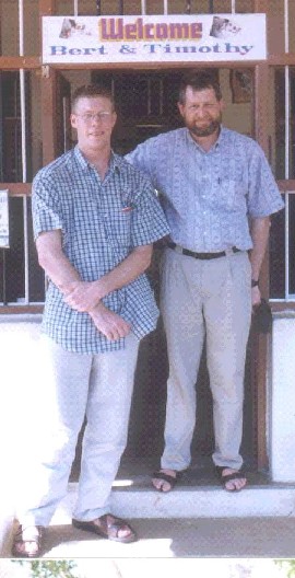 Bert and his son Timothy