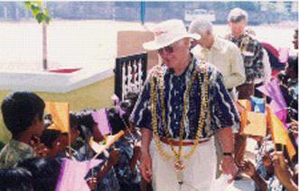 Mr. Bosker(Australia) who visited us in 1996 with Albert form Holland