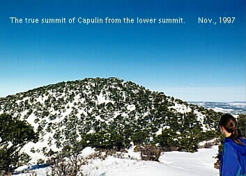 View of the summit