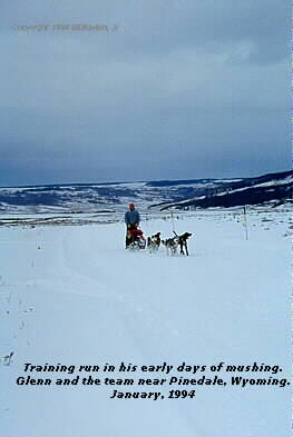 Training in Pinedale, Wyoming 1994