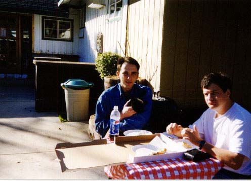 They had there a cat that was always hungry.