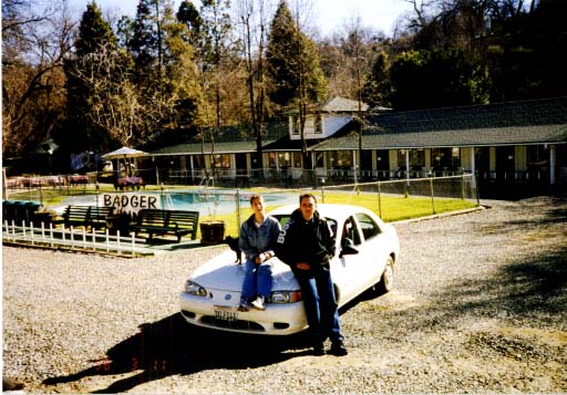 The place we stayed in while visiting the Sequoia NP.
