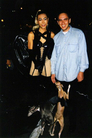 One of my last shots: Halloween Parade in West Hollywood.