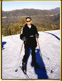 My new hobby: I'd ski all the time... if I had more of it.