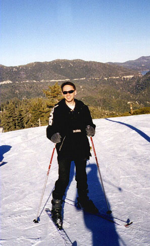 My new hobby: I'd ski all the time... if I had much of it.