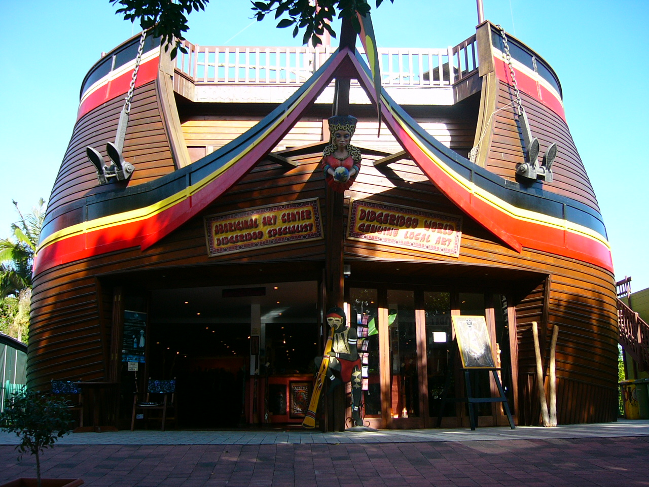 Didgeredoo shop in Kuranda