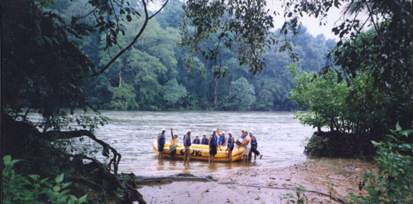 About to start Rafting..