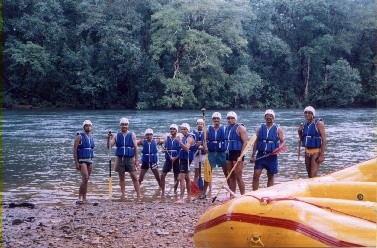 About to start Rafting..