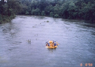 View from a bridge ..