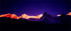 Sunrise on KANCHENDZONGA range