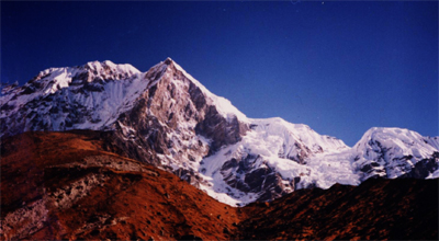 Mount Pandim From SAMITI LAKE