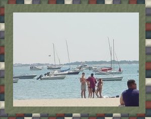 The scene at daytime.