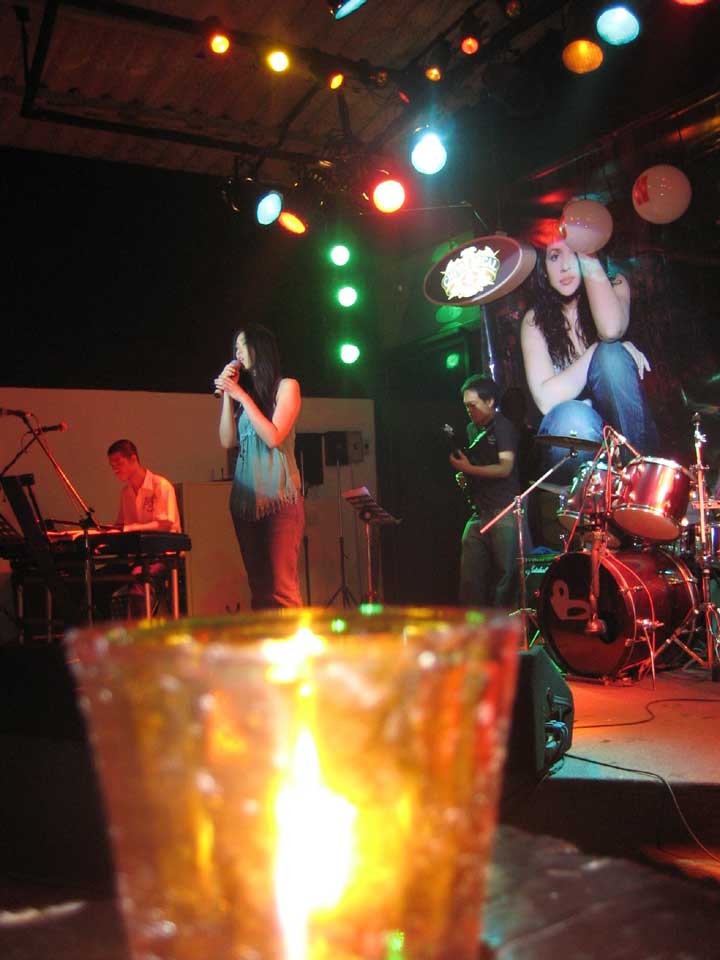 singing