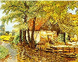 Wiehler Gobelin Tapestry -  1833-2 --- Sommertag - with Bulgarian thread