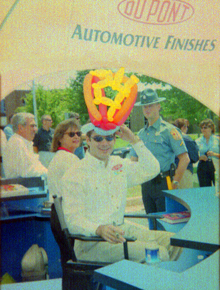 NASCAR #24 RACECAR Driver - Jeff Gordon with Number 24 hat