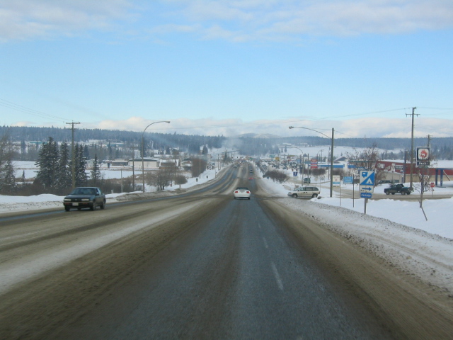 100 Mile House in the Cariboo, British Columbia