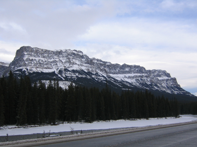 Castle Mountain, near Lake Louise, Alberta