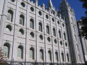 Salt Lake City Latter Day Saints Temple, Utah