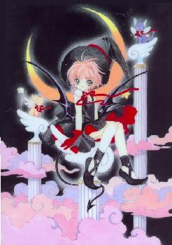 Sakura with Kero and Spinel