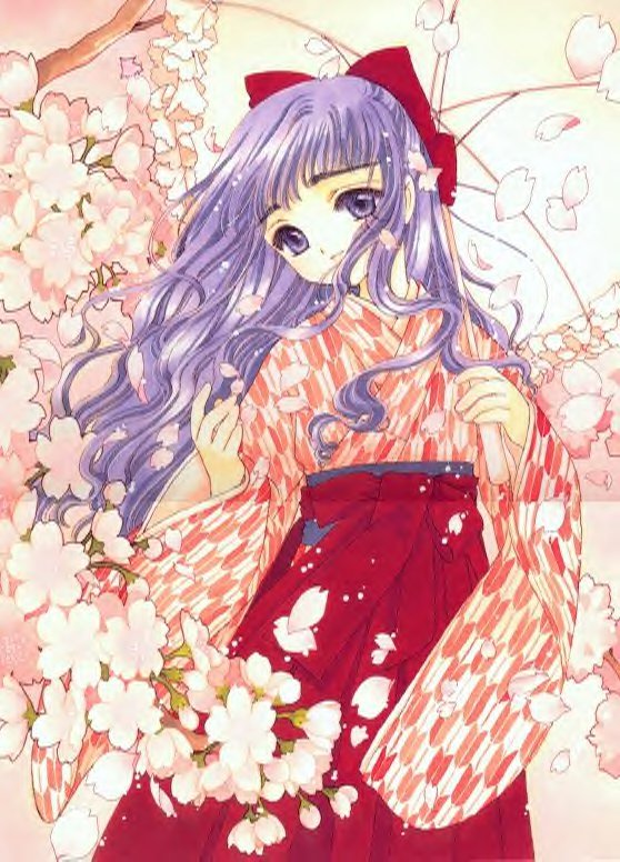 Tomyo in a kimono