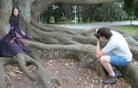 Richard taking a photo