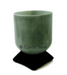 Moldavite Round Base