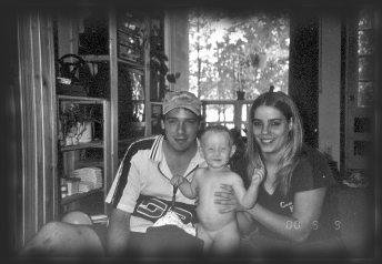 Alcide, girlfriend, and Israella