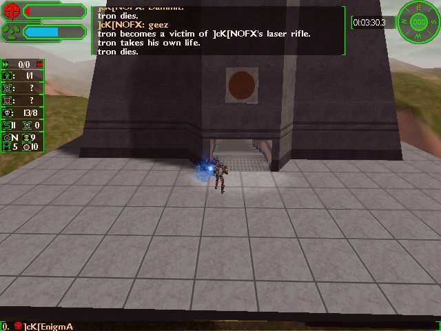 NOFX getting help from a plasma turret