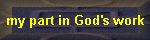 my part in God's work