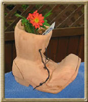 Tiny Red Cedar Boot