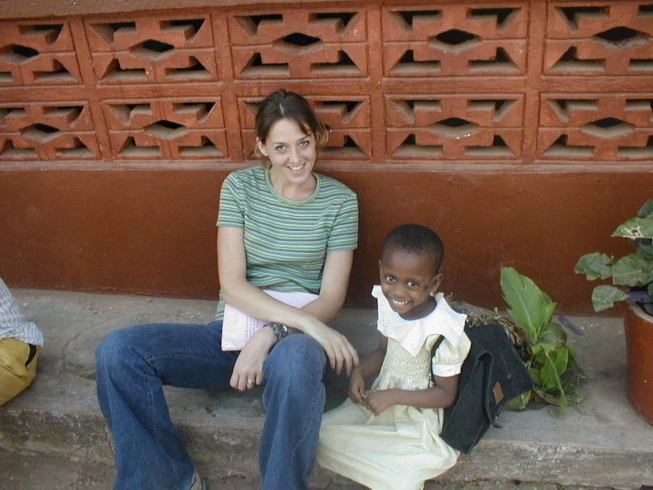 angelique with favourite student