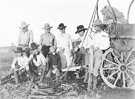 Hoodlum Wagon 1910 Waiting For A Load