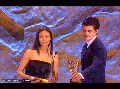 at the baftas