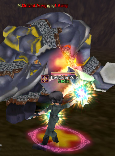 Sedix takes on a whole army of mutant bangs!